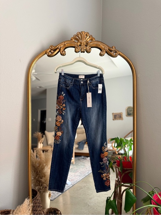 DRIFTWOOD Denim - Driftwood Jackie embroidered jeans size 28 nwt